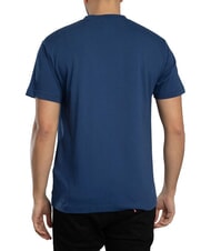 VANS LEFT CHEST Luźny bawełniany T-shirt głęboki indygo - Koszulki męskie - 2