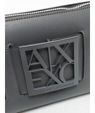 ARMANI EXCHANGE A|X BUCKLE Torba na ramię stal chłodząca - Torby damskie - 3