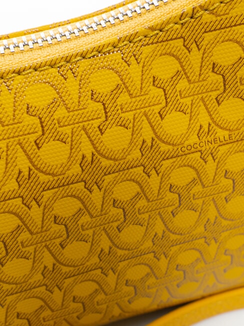 AURA COATED MONOGRAM Mała torba na ramię mul.solea/solea - Torby damskie