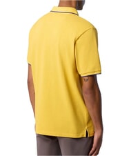 NORTH SAILS COLLAR STRIPED Koszulka polo bawełniana z kr&oacute;tkim rękawem Samoańskie słońce - Polo męskie - 3