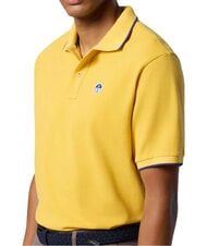 NORTH SAILS COLLAR STRIPED Koszulka polo bawełniana z kr&oacute;tkim rękawem Samoańskie słońce - Polo męskie - 4