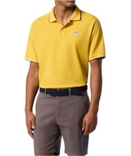 NORTH SAILS COLLAR STRIPED Koszulka polo bawełniana z kr&oacute;tkim rękawem Samoańskie słońce - Polo męskie - 6