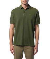 NORTH SAILS CORE Koszulka polo z haftowanym logo głęboka zieleń - Polo męskie - 2