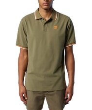 NORTH SAILS CORE Koszulka polo z kr&oacute;tkim rękawem z bawełny głęboka zieleń - Polo męskie - 2