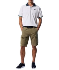 NORTH SAILS CORE Koszulka polo z kr&oacute;tkim rękawem z bawełny biały - Polo męskie - 4