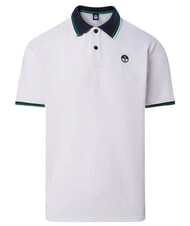 NORTH SAILS CORE Koszulka polo z kr&oacute;tkim rękawem z bawełny biały - Polo męskie - 7