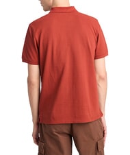 TIMBERLAND MILLERS RIVER Koszulka polo bawełniana spalona henna - Polo męskie - 2
