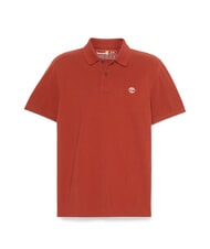 TIMBERLAND MILLERS RIVER Koszulka polo bawełniana spalona henna - Polo męskie - 3