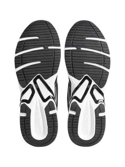 CK JEANS Retro Tennis Sk&oacute;rzane trampki czarny - Buty męskie