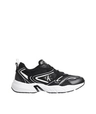 CALVIN KLEIN CK JEANS Retro Tennis Sk&oacute;rzane trampki - Buty męskie
