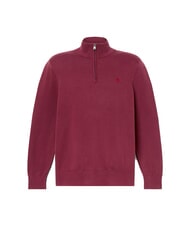 TIMBERLAND WILLIAMS RIVER  Sweter z kołnierzem zapinanym na zamek Burgundia - Koszulki męskie - 3