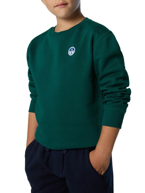 CORE Bluza z bawełny organicznej unisex biom leśny - Bluzy dziecięce