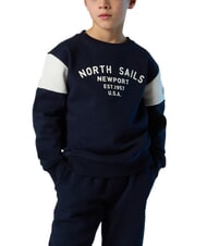 NORTH SAILS CORE Dres z bawełnianej bluzy granatowy - Bluzy dziecięce - 4