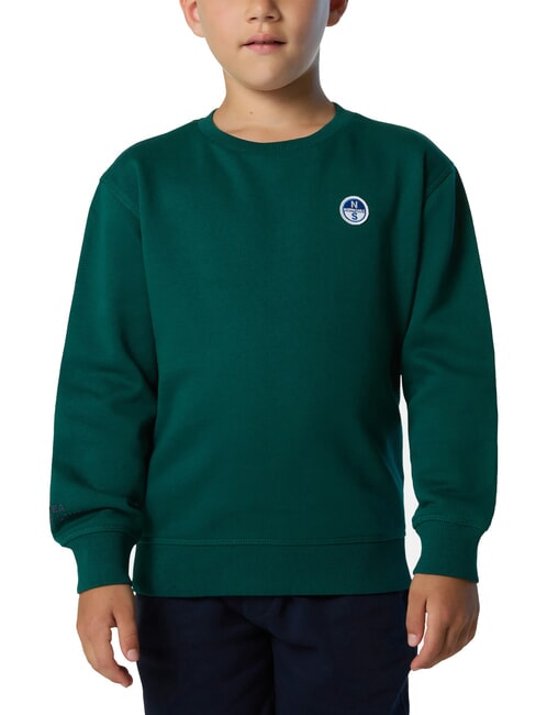 CORE Bluza z bawełny organicznej unisex biom leśny - Bluzy dziecięce