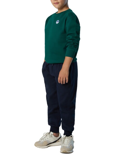 CORE Bluza z bawełny organicznej unisex biom leśny - Bluzy dziecięce