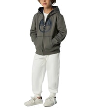 NORTH SAILS CORE Bluza z kapturem unisex szarość miasta - Bluzy dziecięce - 5
