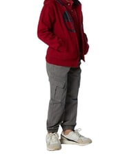 NORTH SAILS CORE Bluza z kapturem unisex czerwona dalia - Bluzy dziecięce - 5