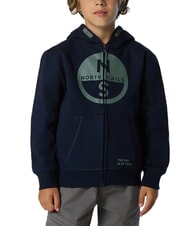 NORTH SAILS CORE Bluza z kapturem unisex granatowy - Bluzy dziecięce - 2