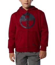 NORTH SAILS CORE Bluza z kapturem unisex czerwona dalia - Bluzy dziecięce - 2