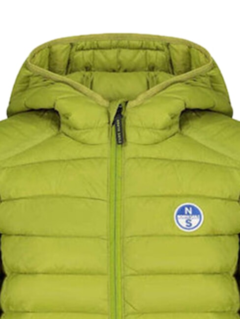 EXPLORER Kurtka puchowa unisex złocisto-zielony - Kurtki dziecięce