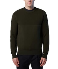 NORTH SAILS KNITTED Sweter z okrągłym dekoltem leśna zieleń - Koszulki męskie - 2