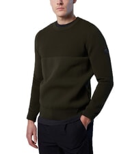 NORTH SAILS KNITTED Sweter z okrągłym dekoltem leśna zieleń - Koszulki męskie - 5