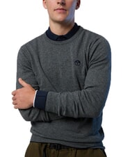 NORTH SAILS N|S Sweter z okrągłym dekoltem średni szary melanż - Koszulki męskie - 4