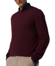 NORTH SAILS N|S Sweter z okrągłym dekoltem bordeaux - Koszulki męskie - 4