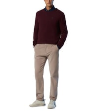 NORTH SAILS N|S Sweter z okrągłym dekoltem bordeaux - Koszulki męskie - 5