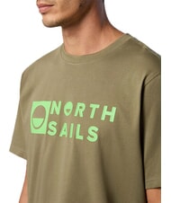 NORTH SAILS CORE Koszulka z kr&oacute;tkim rękawem głęboka zieleń - Koszulki męskie - 4