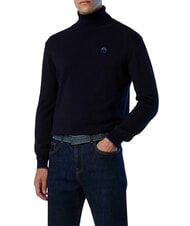 NORTH SAILS CORE Sweter z golfem granatowy - Koszulki męskie - 6