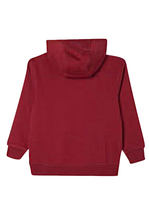 CORE  Bluza z kapturem czerwona dalia - Bluzy dziecięce