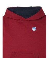 NORTH SAILS CORE  Bluza z kapturem czerwona dalia - Bluzy dziecięce - 3