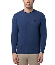 NORTH SAILS N|S Sweter z okrągłym dekoltem Niebieski melanż chiński - Koszulki męskie - 2
