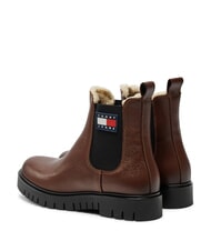 TOMMY HILFIGER TH JEANS Sk&oacute;rzane botki brązowy - Buty damskie - 3