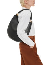 FURLA CAMPIONARIO - SFERA Torba na ramię typu hobo Czarny - Torby damskie - 2
