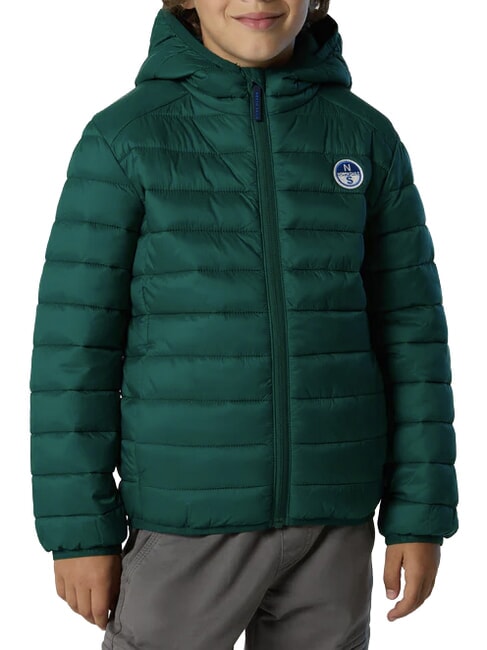 EXPLORER Kurtka puchowa unisex biom leśny - Kurtki dziecięce