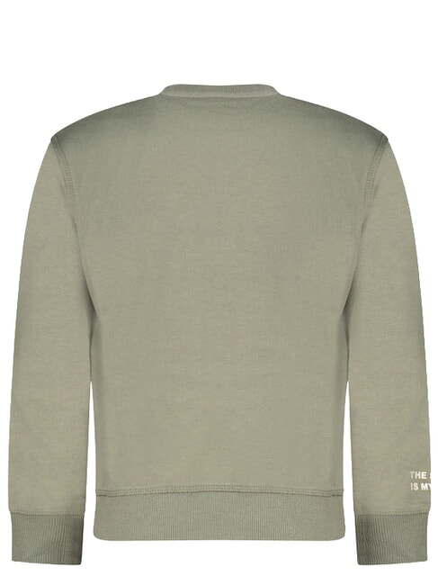 CORE Bluza z bawełny organicznej unisex szarość miasta - Bluzy dziecięce