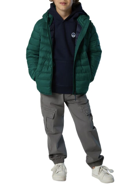 EXPLORER Kurtka puchowa unisex biom leśny - Kurtki dziecięce
