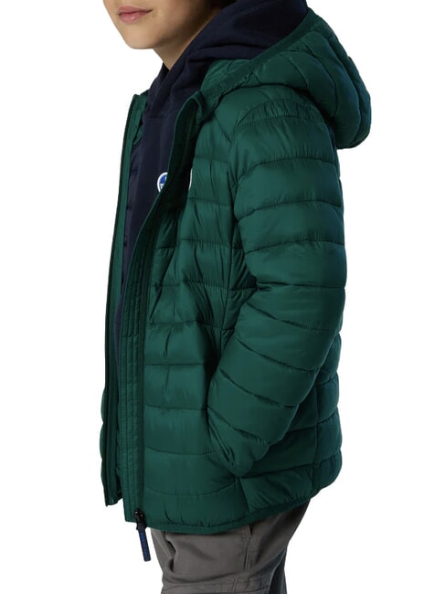 EXPLORER Kurtka puchowa unisex biom leśny - Kurtki dziecięce