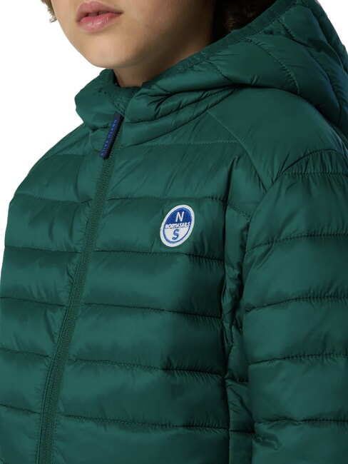 EXPLORER Kurtka puchowa unisex biom leśny - Kurtki dziecięce
