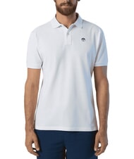 NORTH SAILS BASIC Koszulka polo bawełniana z kr&oacute;tkim rękawem biały - Polo męskie - 2