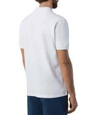 NORTH SAILS BASIC Koszulka polo bawełniana z kr&oacute;tkim rękawem biały - Polo męskie - 4