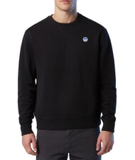 NORTH SAILS ROUND LOGO Bluza bawełniana z okrągłym dekoltem czarny - Bluzy męskie - 2