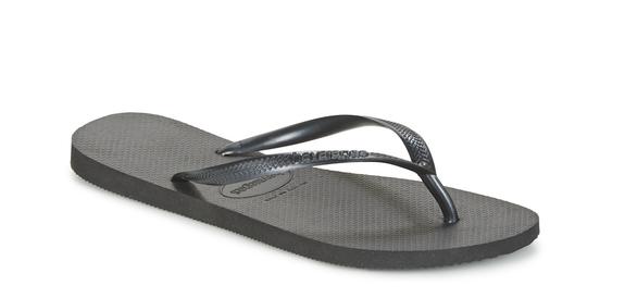 SLIM Klapki CZARNY - Buty damskie