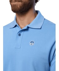 NORTH SAILS BASIC Koszulka polo bawełniana z kr&oacute;tkim rękawem jasnoniebieski - Polo męskie - 5