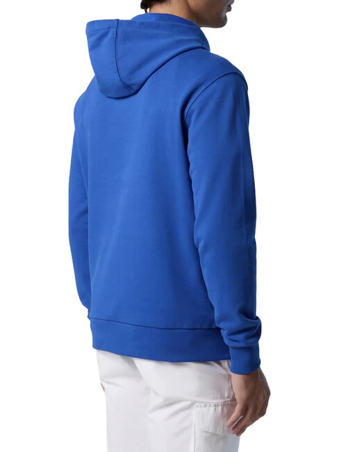 BASIC Bluza z kapturem z nadrukiem logo plażowy błękit - Bluzy męskie