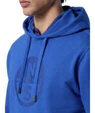 NORTH SAILS BASIC Bluza z kapturem z nadrukiem logo plażowy błękit - Bluzy męskie - 6