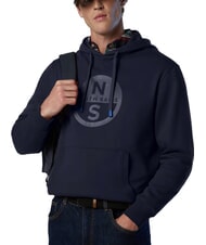 NORTH SAILS CORE Bluza z kapturem granatowy - Bluzy męskie - 3