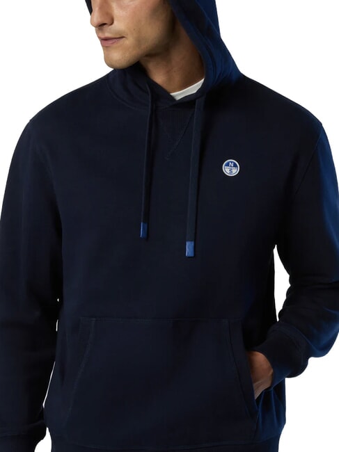 CORE Bluza z kapturem granatowy - Bluzy męskie